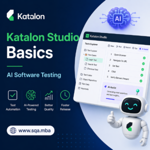 Katalon Studio Basics: AI Software Testing